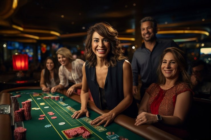 Ilustrasi pengguna bermain sports betting dan casino dengan pengelolaan yang aman dan bertanggung jawab